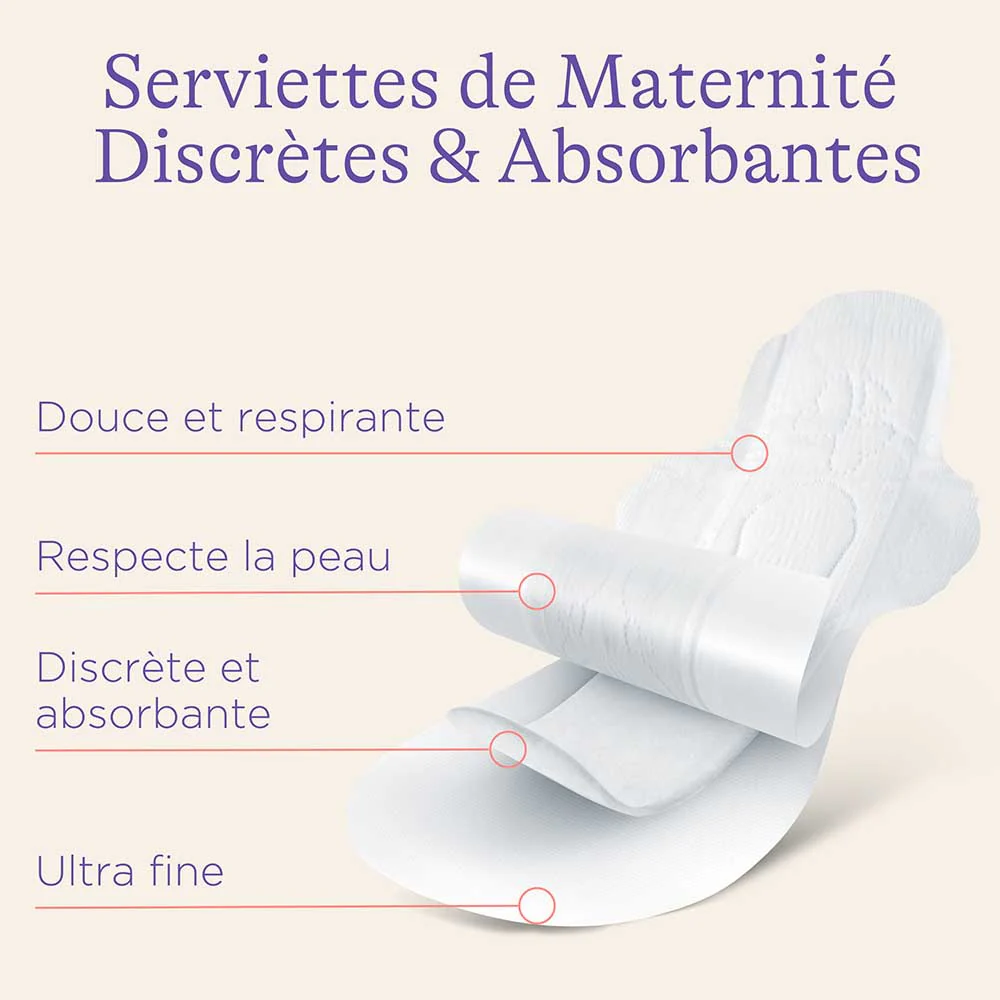 LANSINOH Serviettes Maternité 0-2 semaines 10 pcs – Image 2