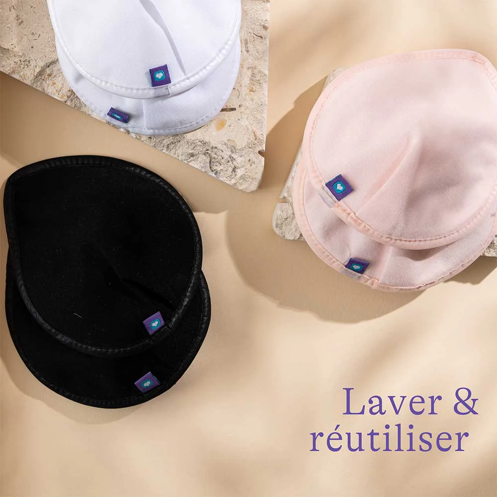 LANSINOH Coussinets d’allaitement Lavables x8/4014-8 – Image 3