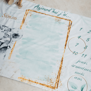 Tapis étapes Savane & Renard