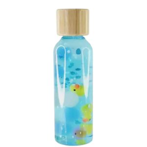 Bouteille sensorielle “Bleu canard”