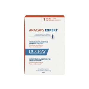 DUCRAY Anacaps Expert Complément Alimentaire Ongles Et Cheveux 30 Gélules