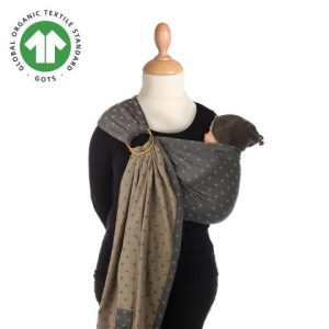 Sling de portage – BB SLING GREY PLUS – BABYLONIA