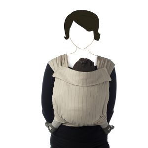 Meï-taï de portage – Porte-Bébé BB-Tai Warm Taupe – BABYLONIA