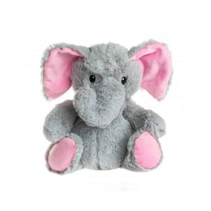 Peluche Bouillotte (micro-onde) ELEPHANT lavande et blé
