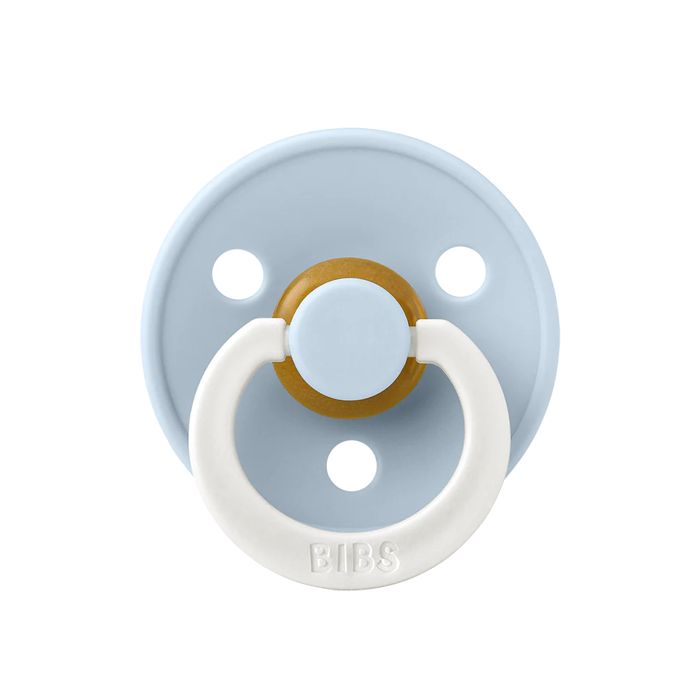 Sucette Bibs bleue et phosphorescente