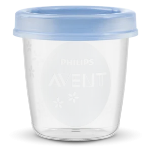 Avent Pots de conserNGvation du lait maternel 180 ml 10 U