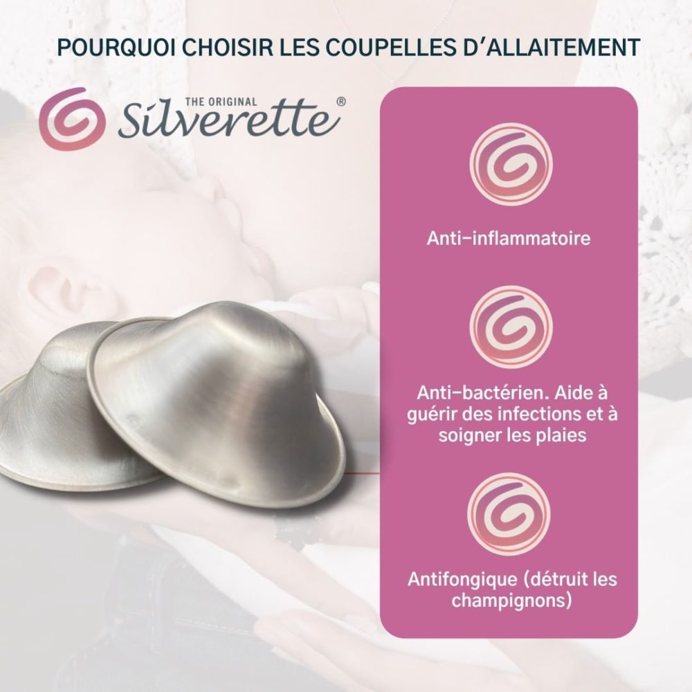 Les coupelles d’allaitement Silverette standard et XL – Image 3