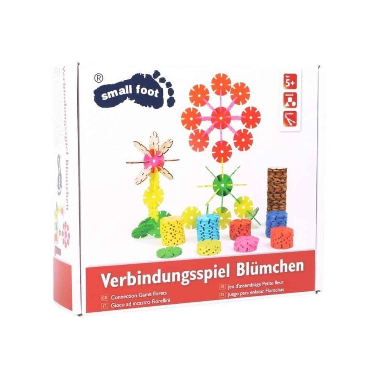 Jeu d’assemblage « Petite Fleur » en bois – Image 2