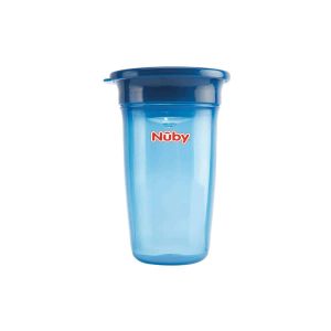 Verre 360° en tritan 300ml Uni bleu