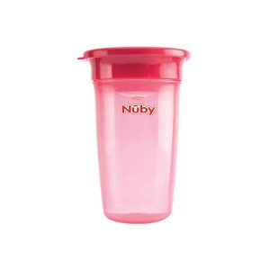Verre 360° en tritan 300ml Uni rose
