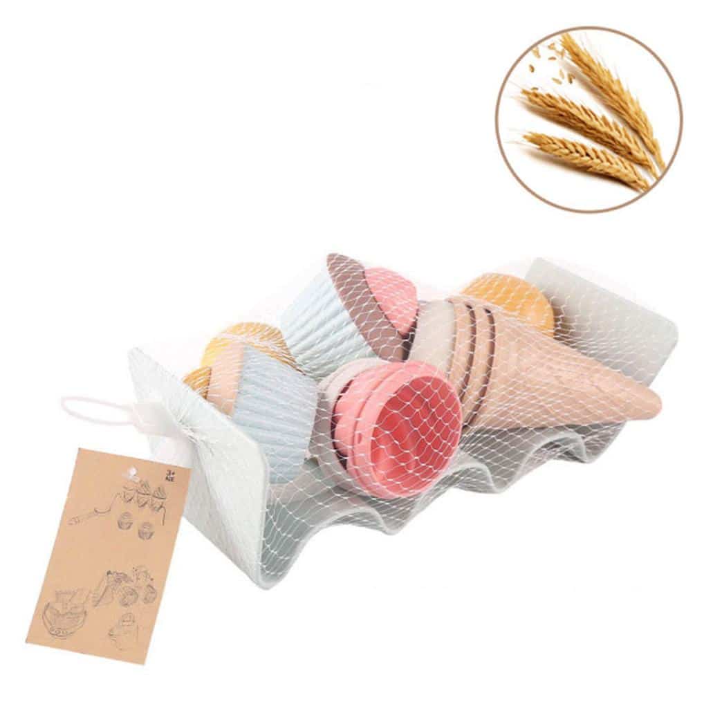 Jouets de bain en silicone en forme de cornets de glace – Image 3