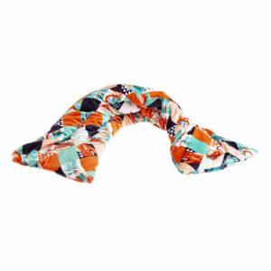 Bandeau bouillotte (micro-onde) lavande et blé GEOMETRIQUE