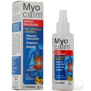 3C PHARMA MYOCALM SPRAY CONTRACTIONS MUSCULAIRES 100ML