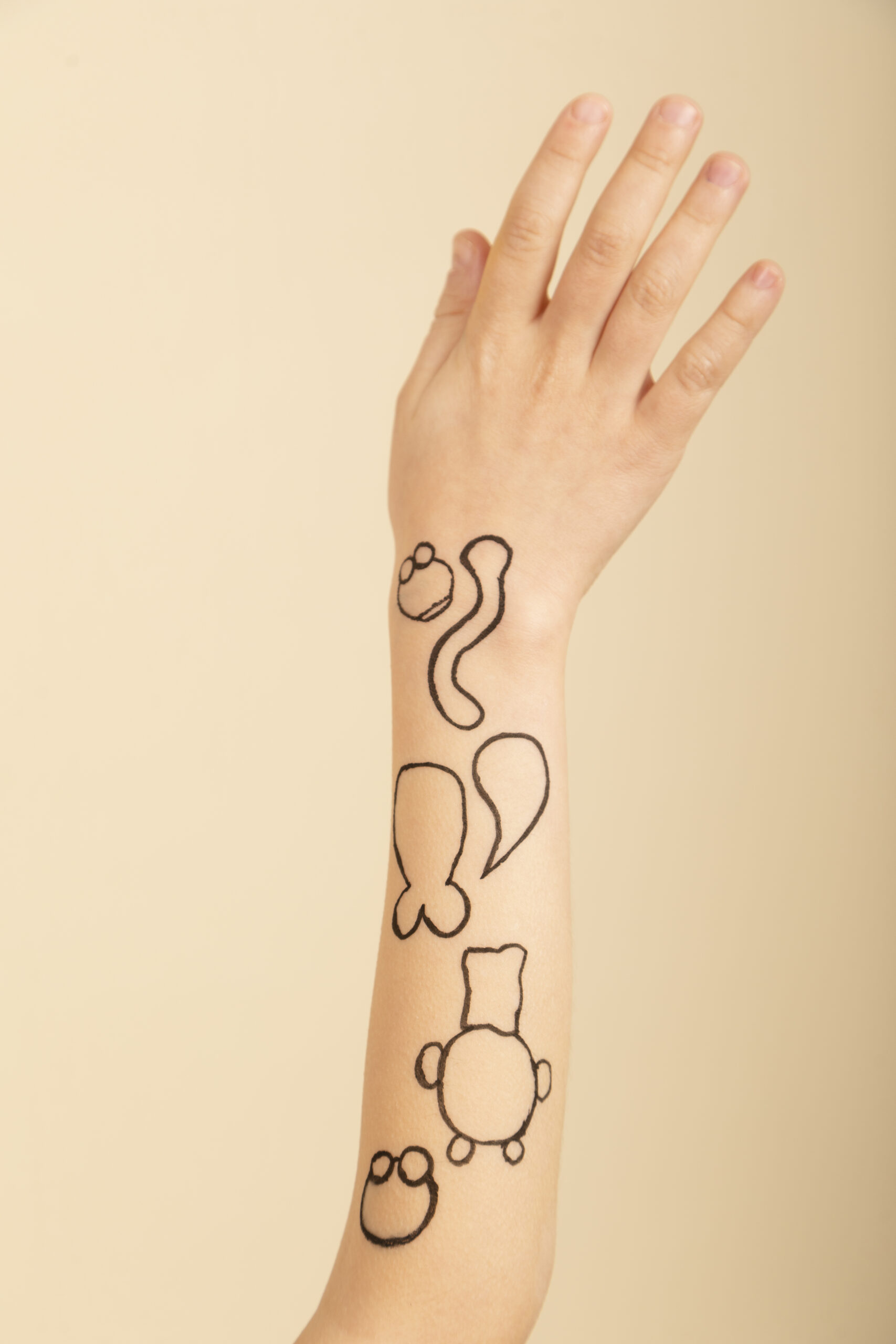 TATTOOPEN Feutre de tatouage temporaire – Jaune – Image 5