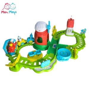 the Clementoni Farm Train playset