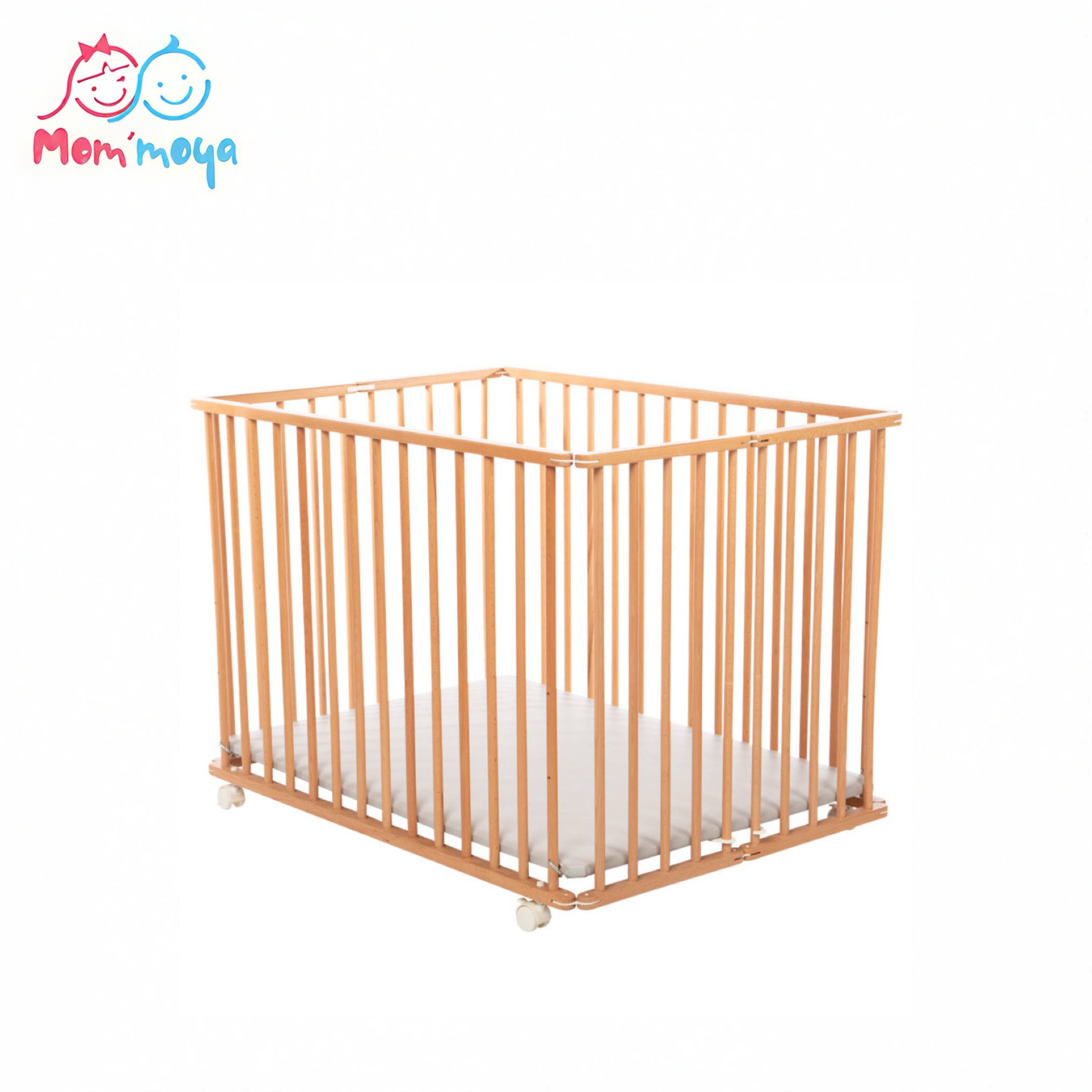 Parc en Bois pour Bébé – Image 3