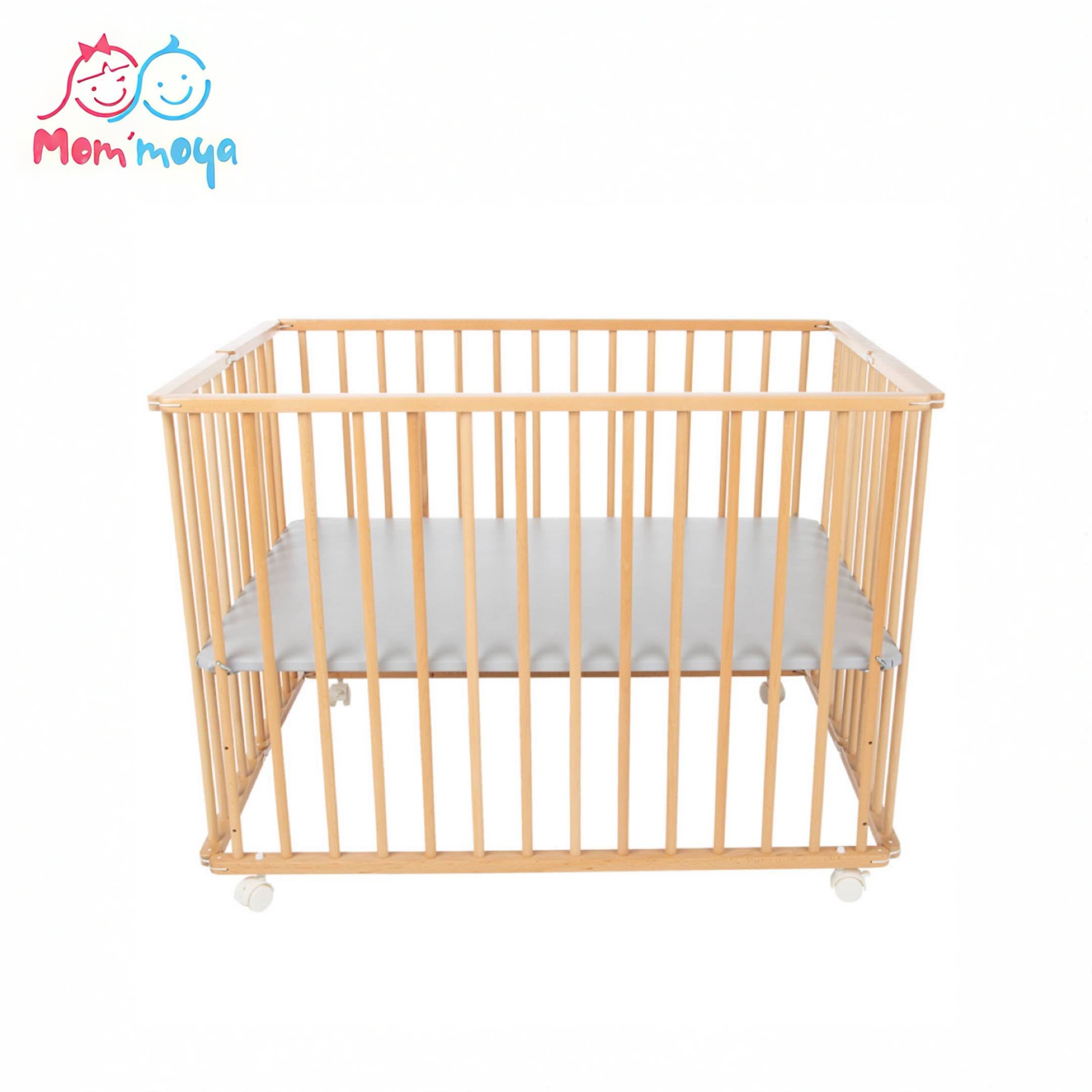 Parc en Bois pour Bébé – Image 4