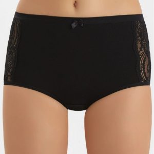 Culotte haute avec dentelle 8872