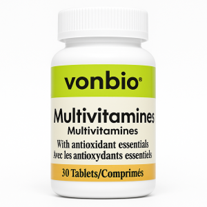 VONBIO Multivitamines Avec Anti-oxydants 30 Comprimés