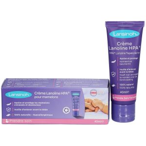 Lansinoh Crème Mamelons Lanoline 40 ml