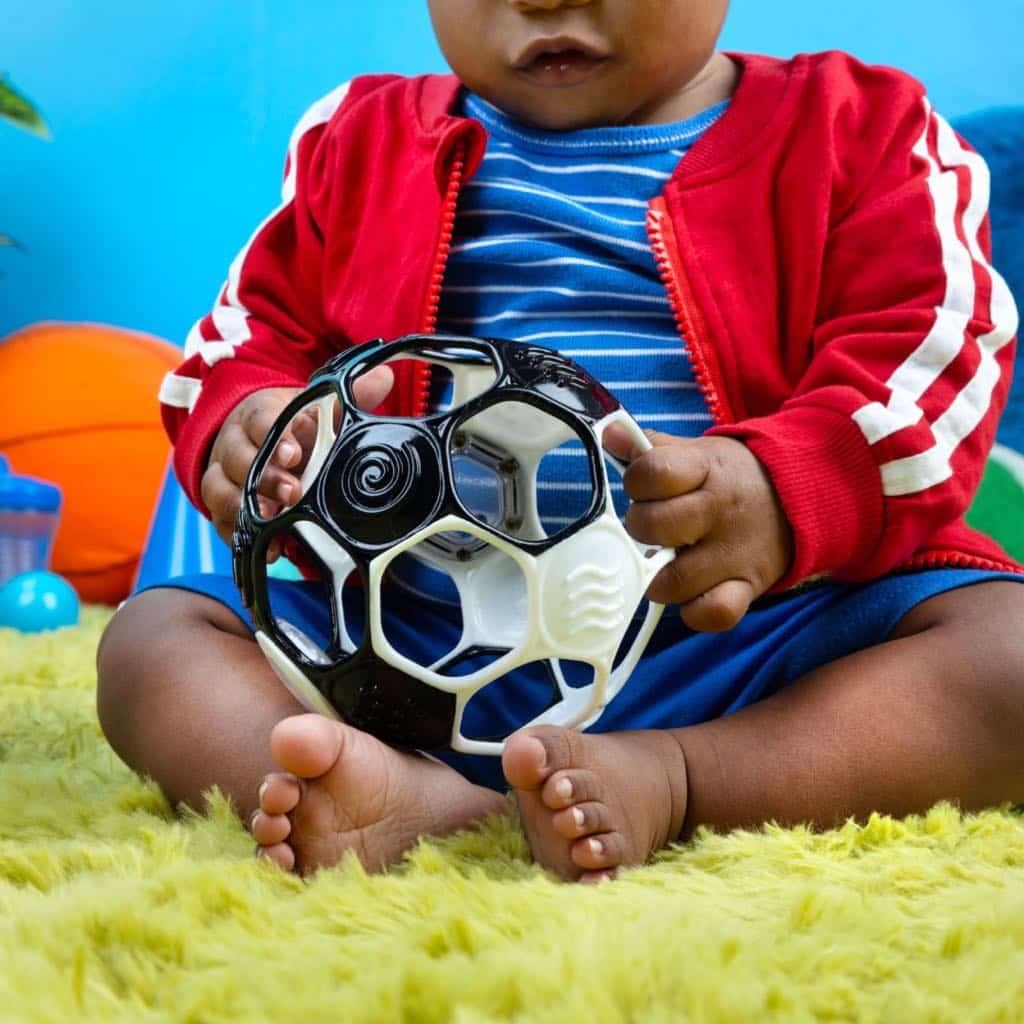 Ballon de foot hochet noir et blanc – Image 4