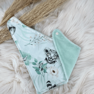 Bavoir bandana savane pour bébé