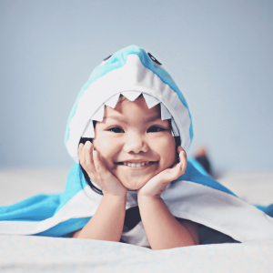 Déguisement cape bébé requin 12-24 mois