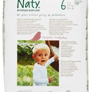 Couches jetables écologiques taille 6 XL (+16kg) 17 pièces – Naty