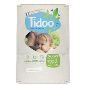 Couches / langes Jour et nuit T3  Midi 4-9kg 56 pcs – Tidoo