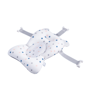 Coussin de bain ajustable pour bébé – Blanc