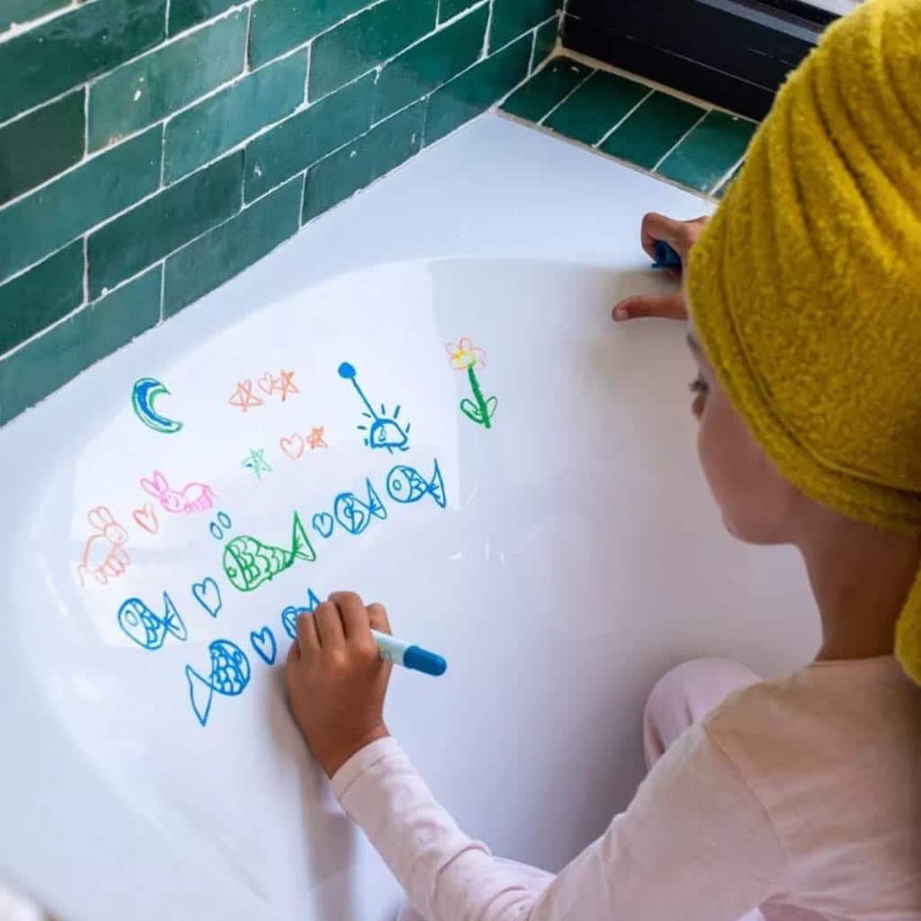 Boîte de 5 crayons de cire effaçables – Image 3