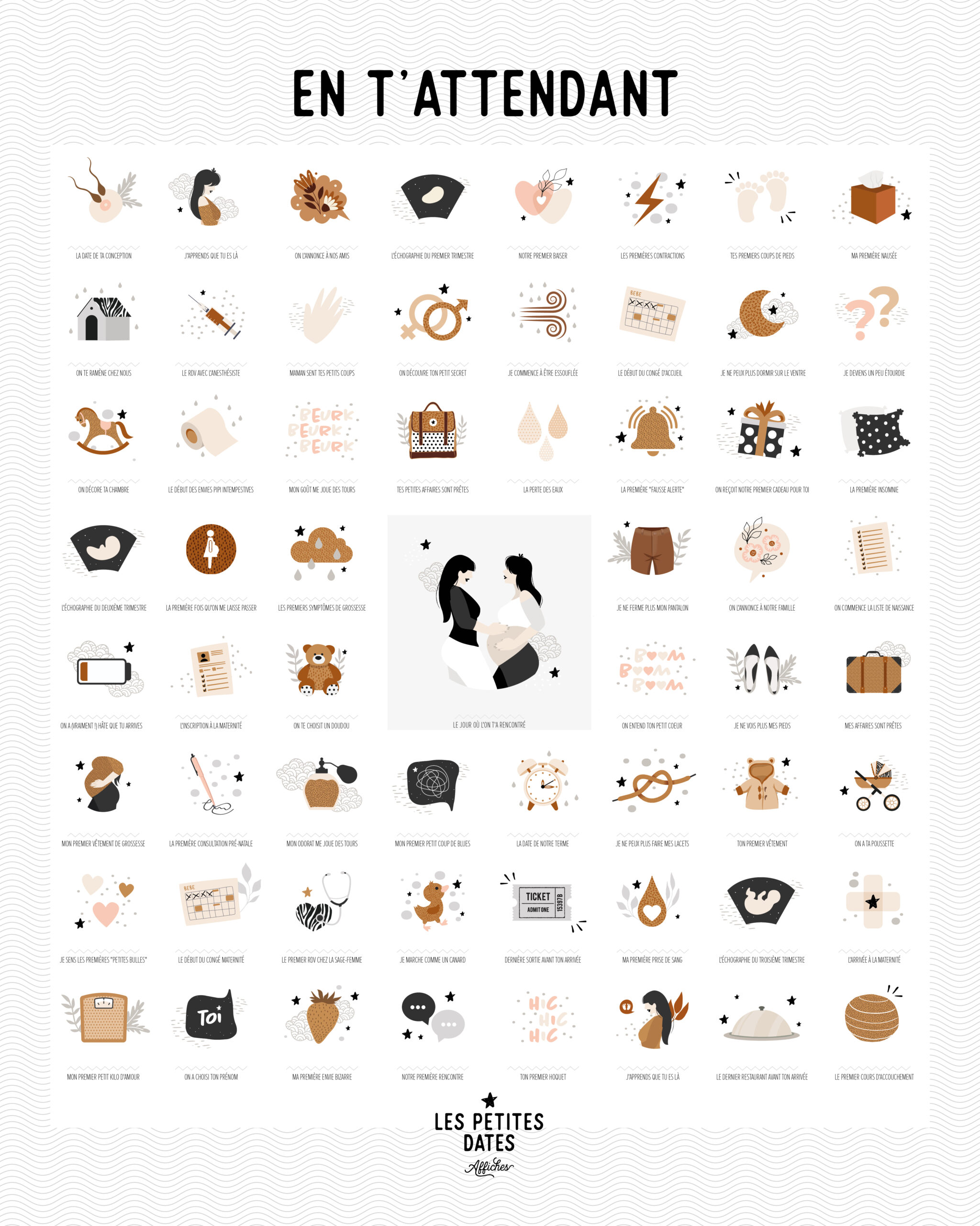 Affiches En T’attendant Version Maman(s) – Image 3
