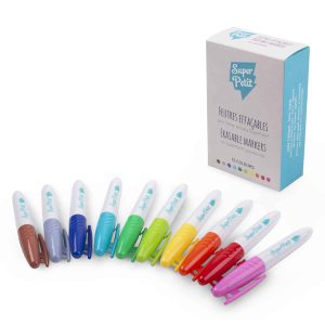 Boîte de 10 feutres effaçables