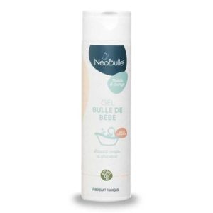 Gel lavant bébé BIO Bulle de bébé cheveux et corps 200 ml – Néobulle