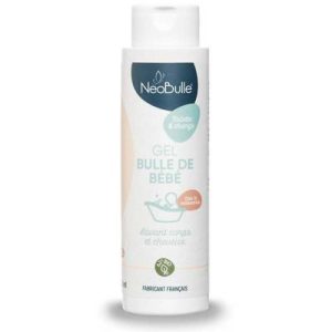 Gel lavant bébé BIO Bulle de bébé cheveux et corps 400 ml – Néobulle