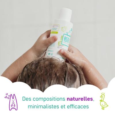 Gel lavant bébé pour cheveux et corps – Format voyage 5x100ml – Image 3