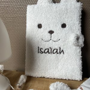 Protège carnet de santé Ourson plusieurs couleurs