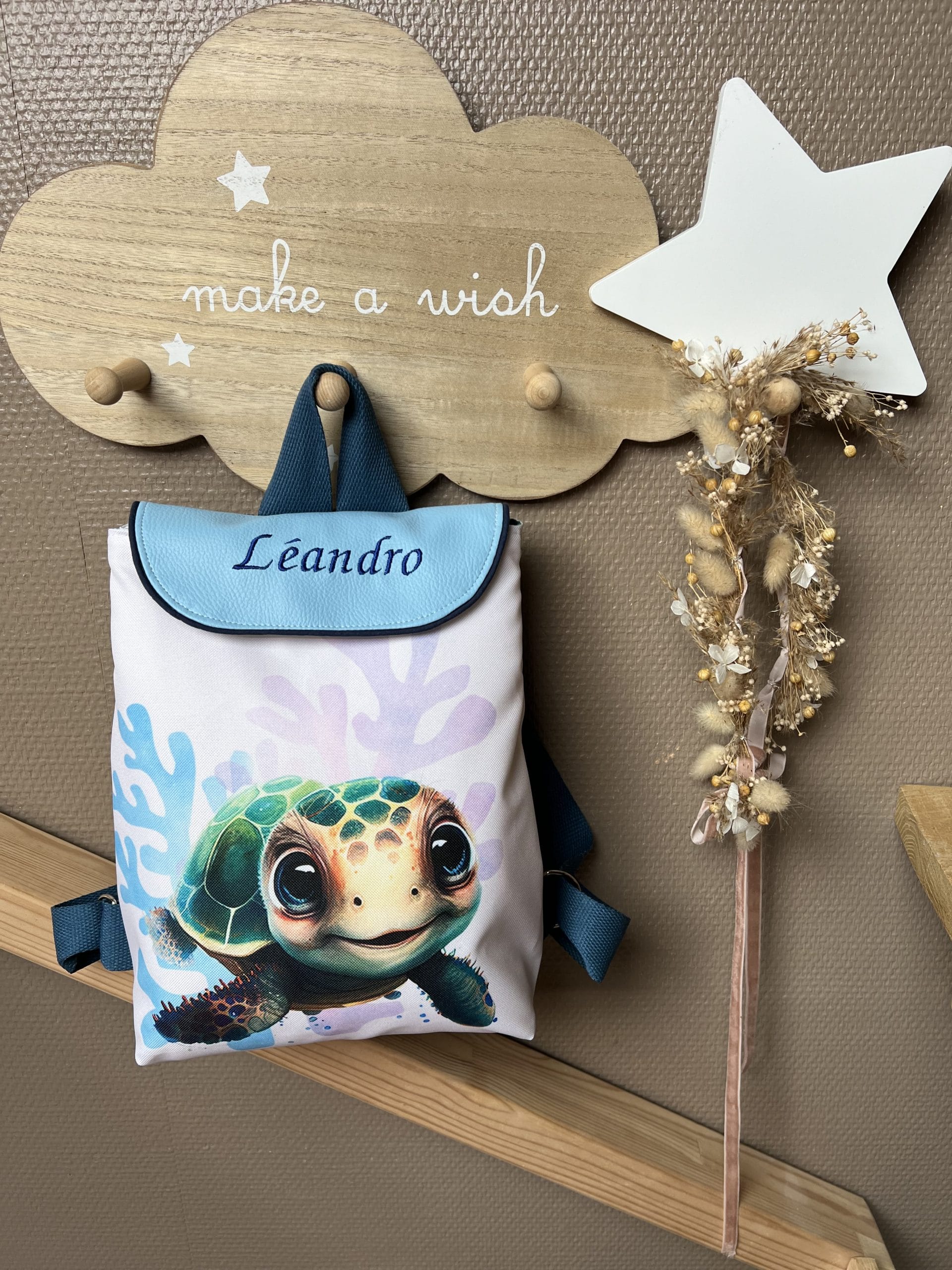 Sac à dos maternelle personnalisé pour enfant Motifs animaux – Image 4