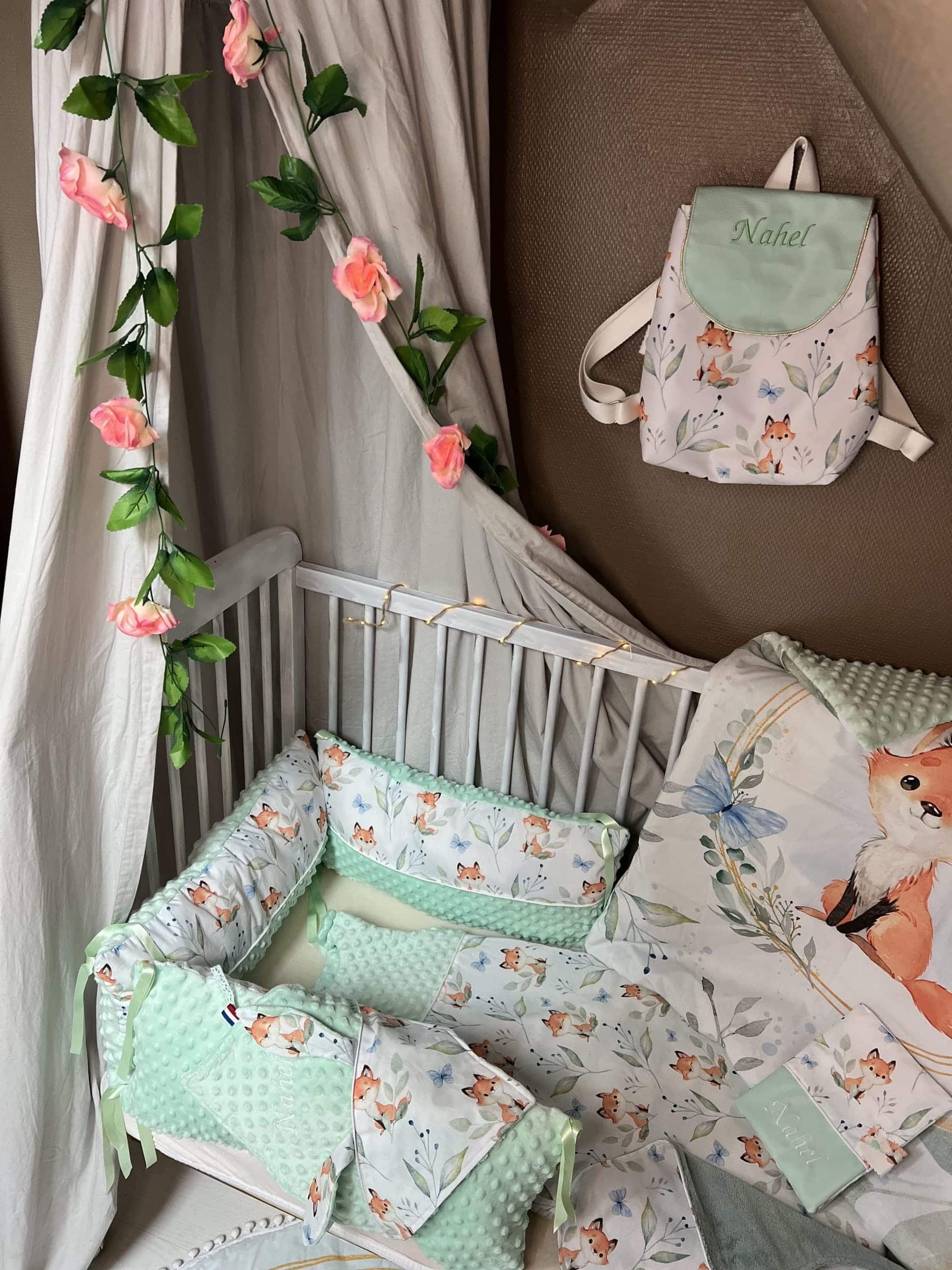 Tour de lit Renard personnalisable – Image 4