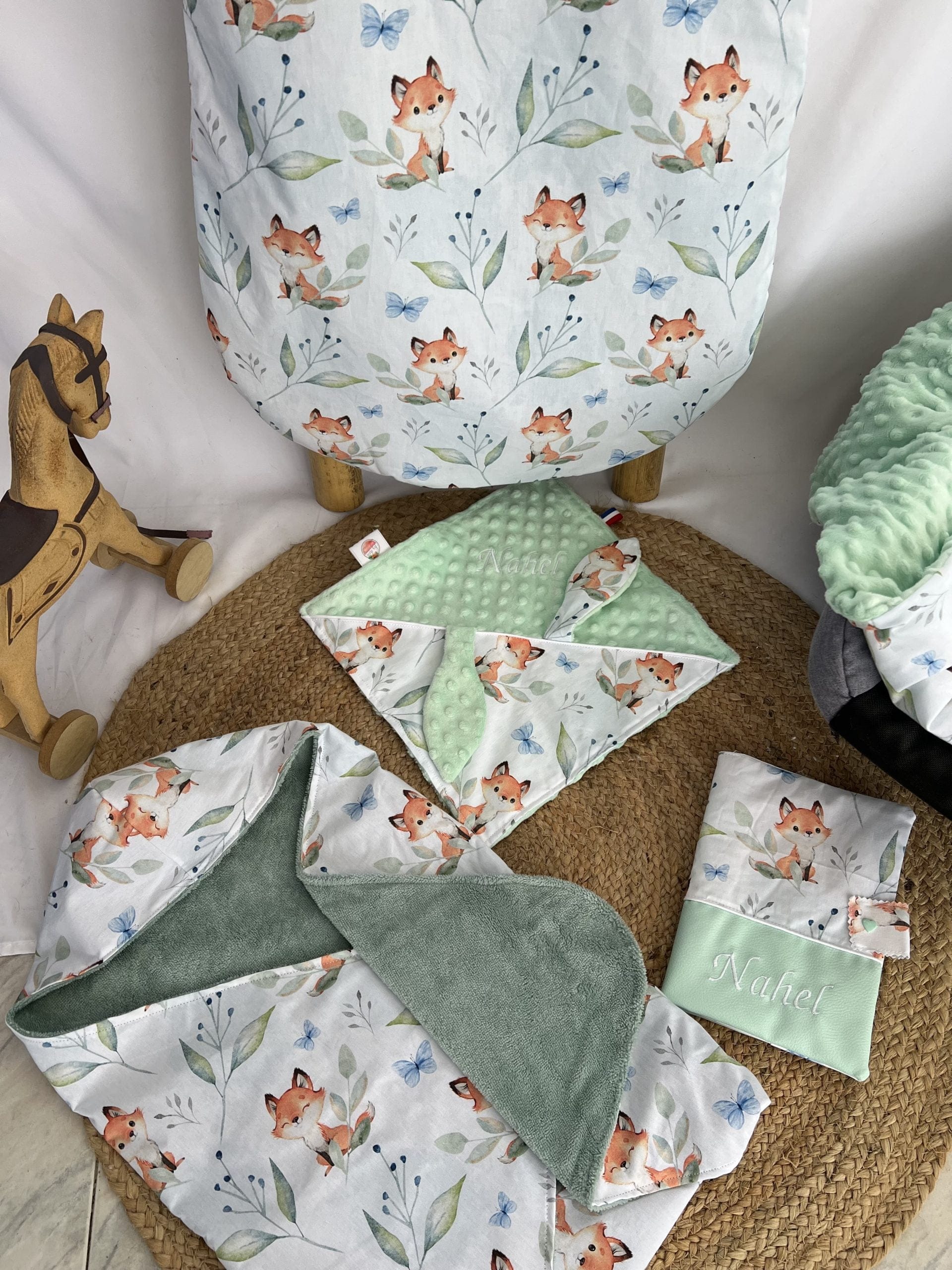 Cape de bain pour bébé renard – Image 3