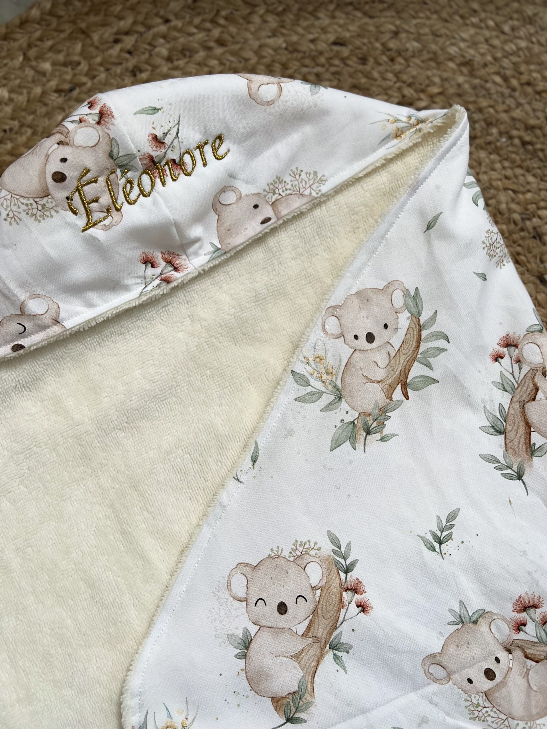 Créez votre Cape de bain pour bébé à personnaliser