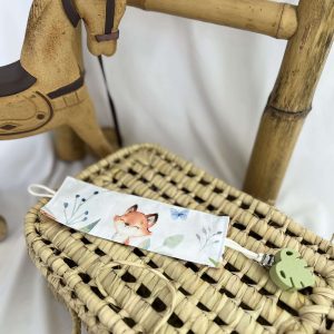 Accroche tétine renard