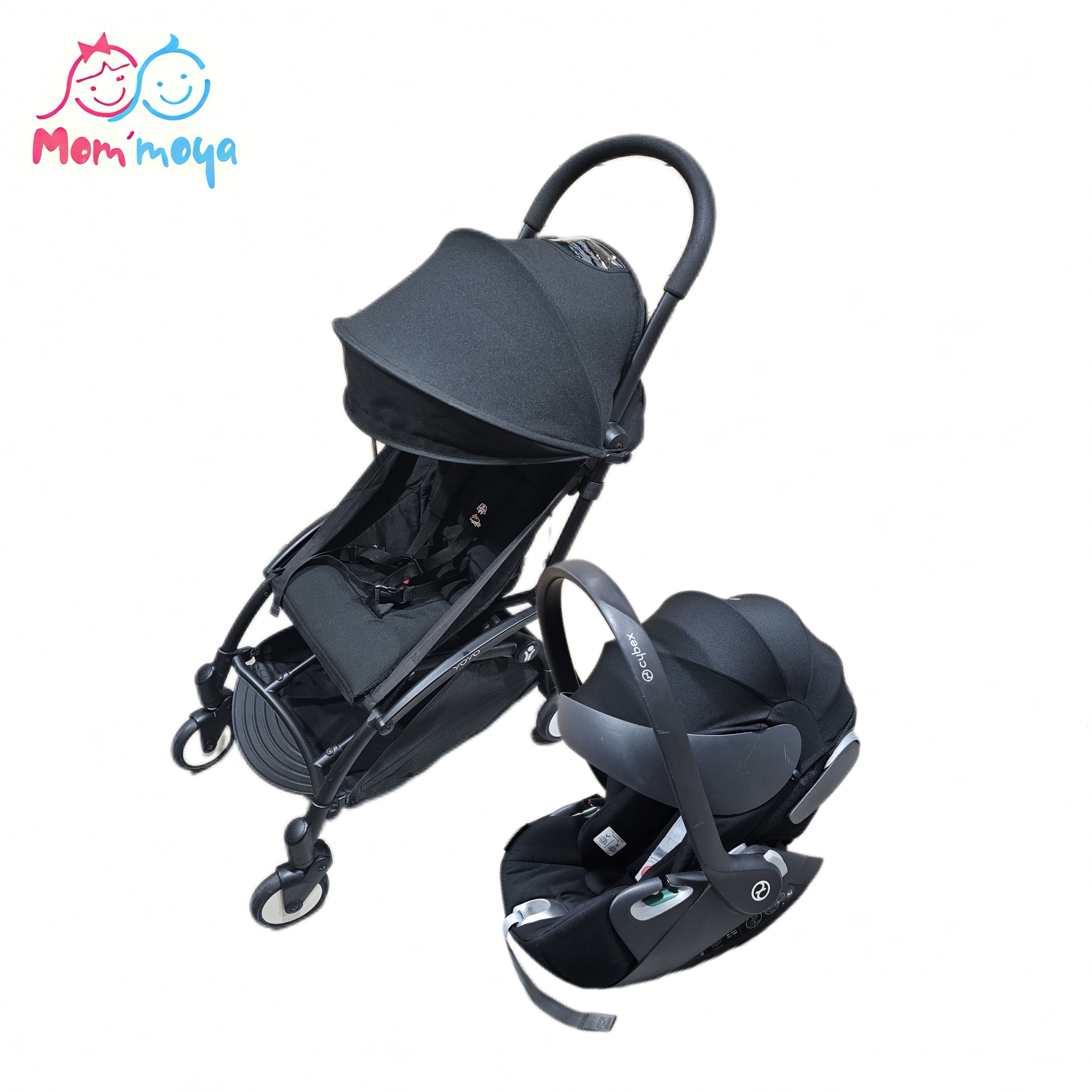 Pack Poussette BABYZEN YOYO PLUS + Cybex Cloud Z i-Size + Adaptateur