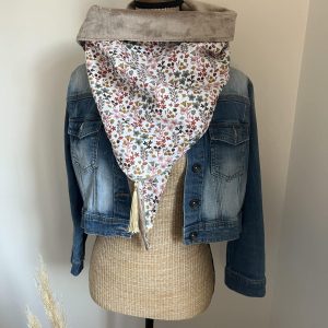 Écharpe chèche fleurs – Plusieurs modèles en stock