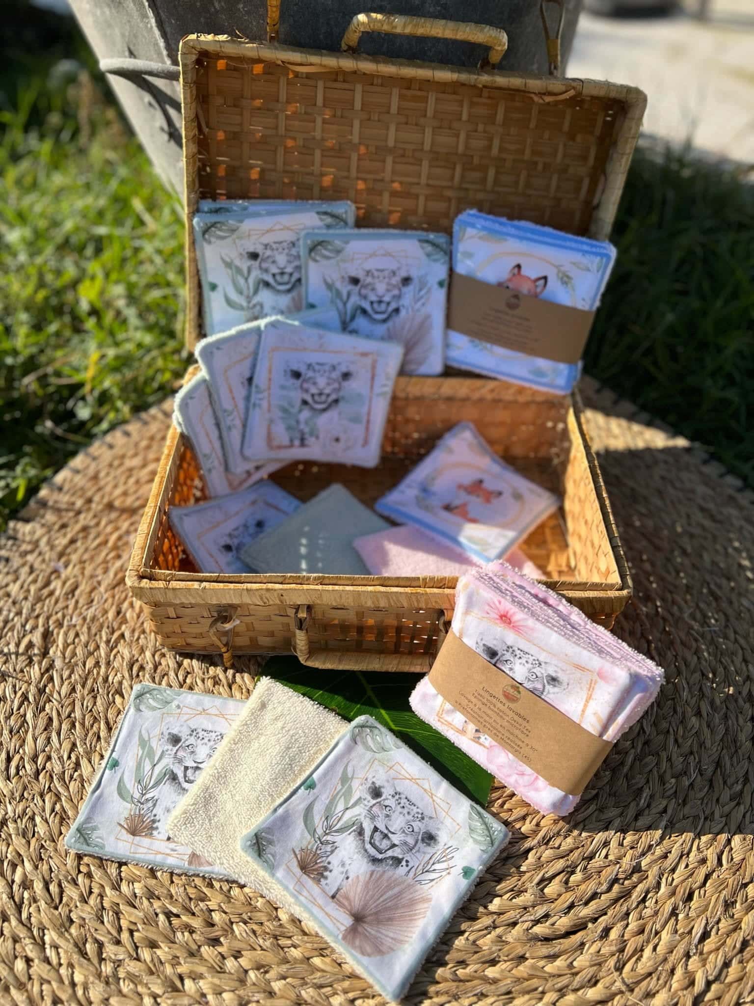 Lingette démaquillante toutes douces Savane & renard