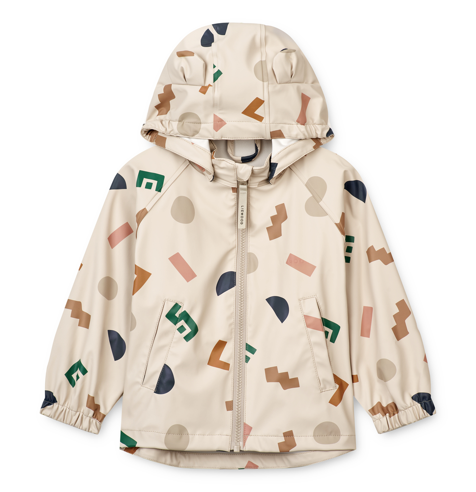 Imperméable Melodi – Graphic Alphabet Sandy