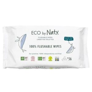 Lingettes écologiques pour bébé sans parfum 56 pcs – Naty