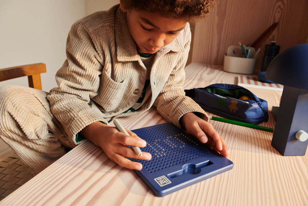 Plateau Magnétique Annelise – Bleu Indigo – Image 3