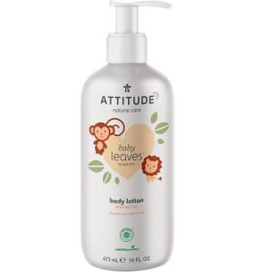 Lotion pour le corps bébé nectar de poires 473 ml – Attitude Tout-petits