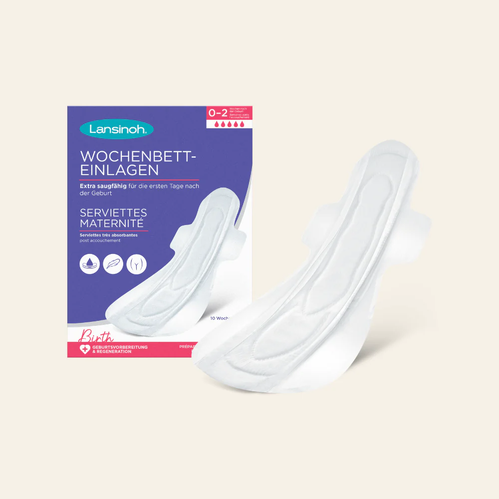 LANSINOH Serviettes Maternité 0-2 semaines 10 pcs